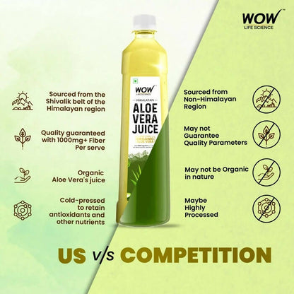 Wow Life Science Himalayan Aloe Vera Juice