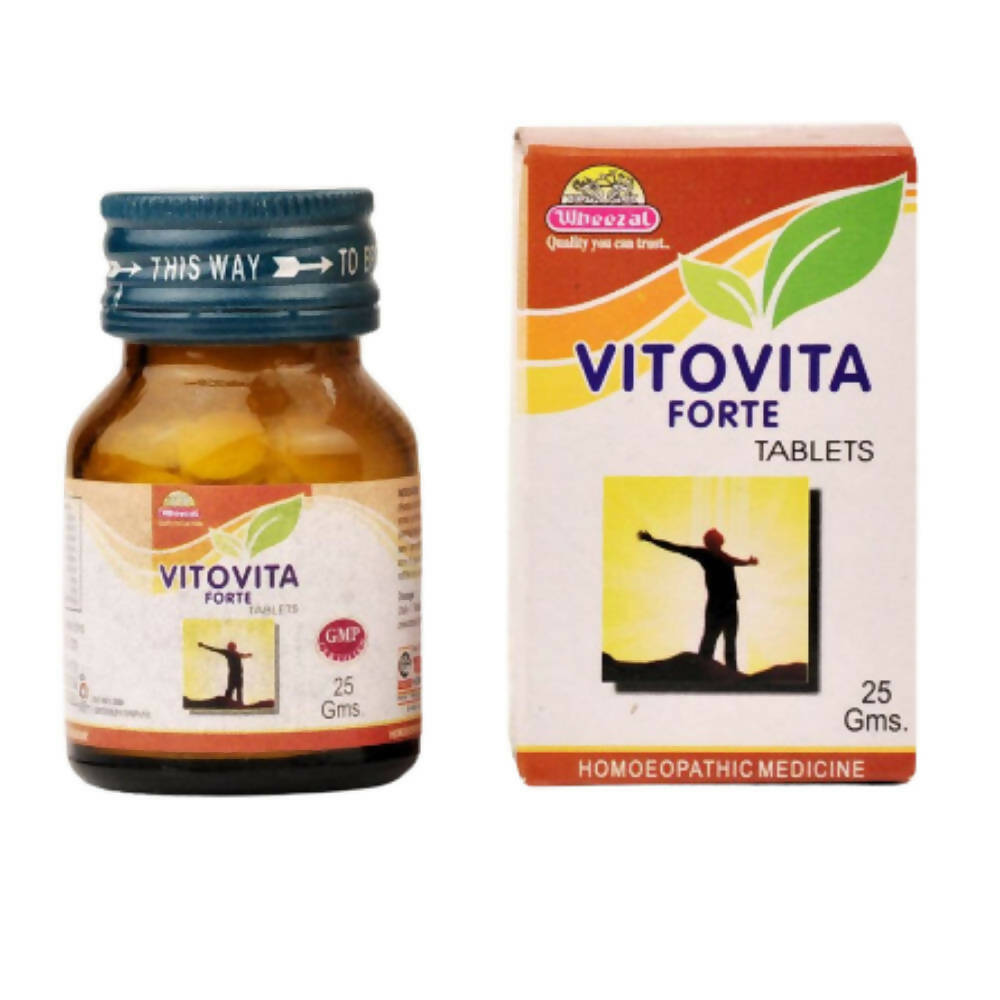Wheezal Homeopathy Vitovita Forte Tablets - BUDEN