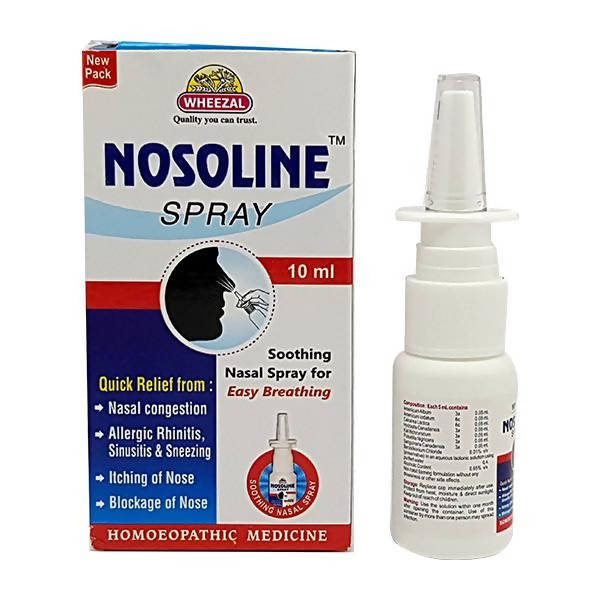 Wheezal Nosoline Nasal Spray - BUDEN