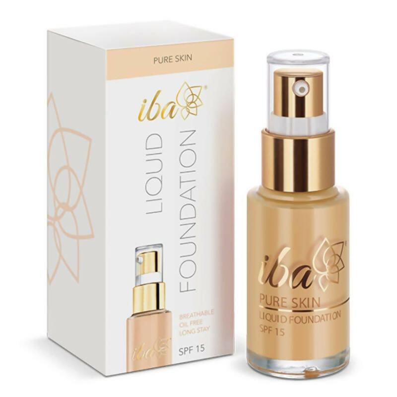 Iba Pure Skin Liquid Foundation SPF 15 - Sun Beige