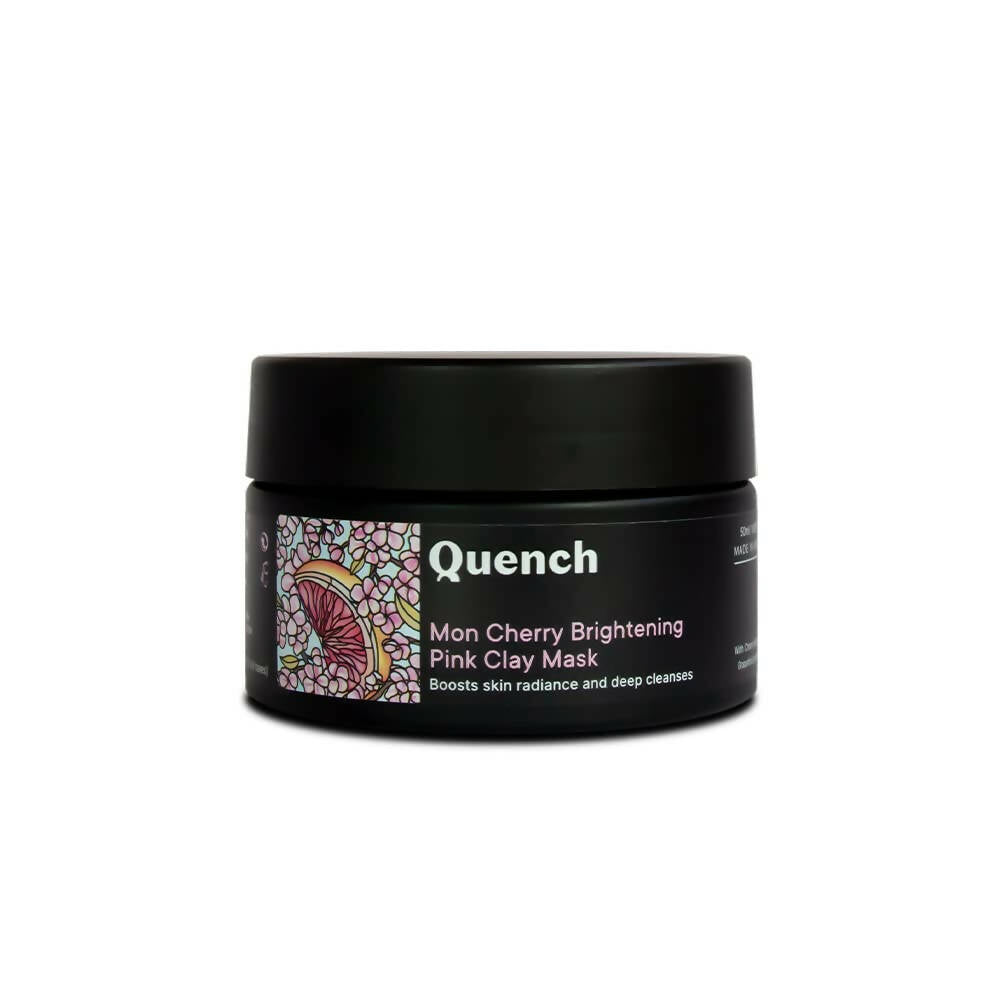 Quench Botanics Mon Cherry Brightening Pink Clay Mask - BUDNE