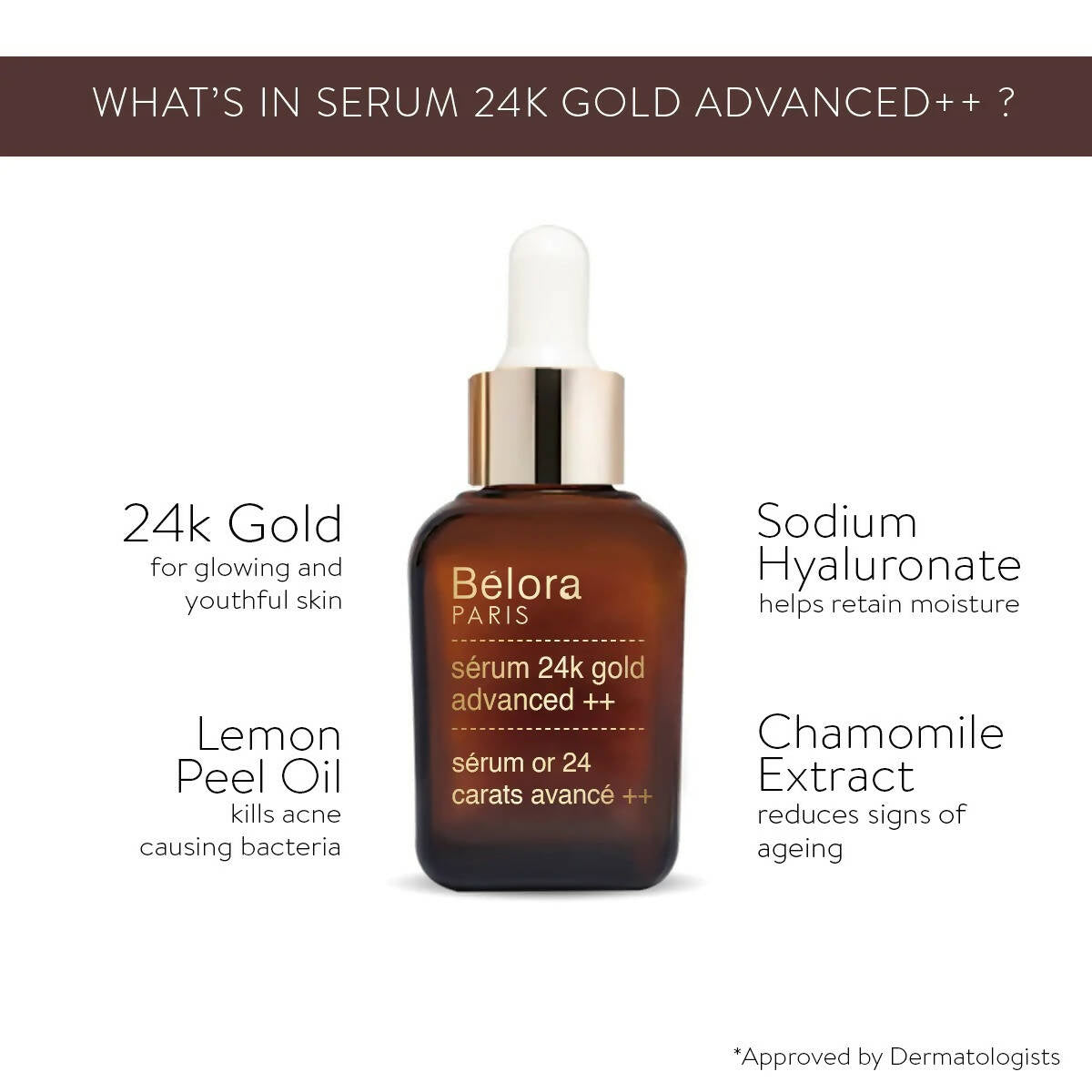 Belora Paris 24k Gold Advanced ++ Serum