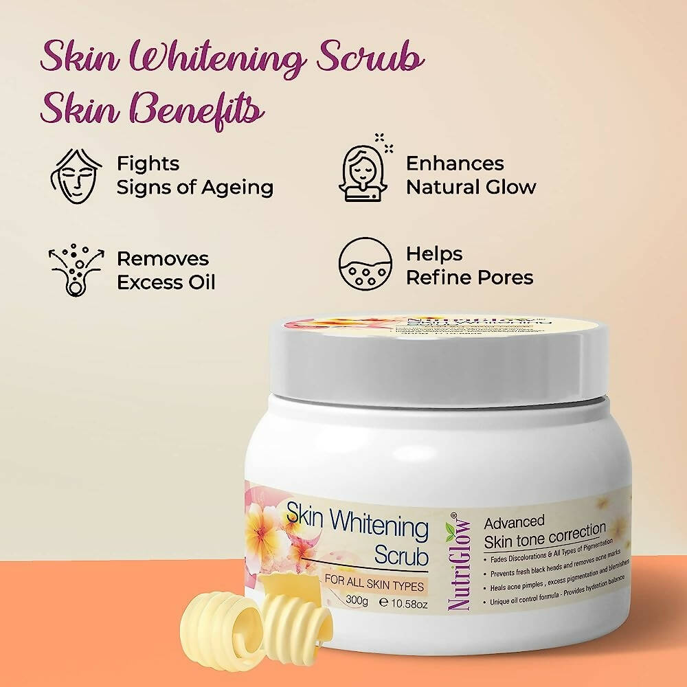 NutriGlow Skin Whitening Face Scrub