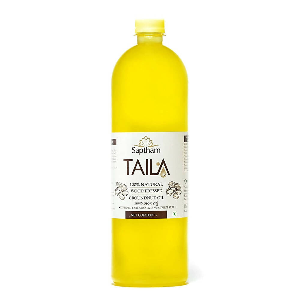 Saptham Taila Groundnut Oil - BUDNE