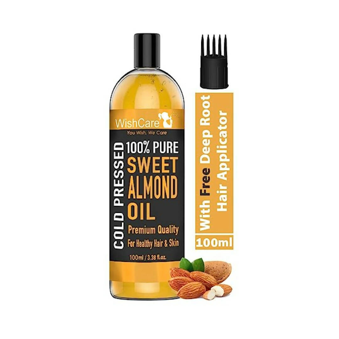 WishCare Pure Cold Pressed Sweet Almond Oil -  buy in usa 