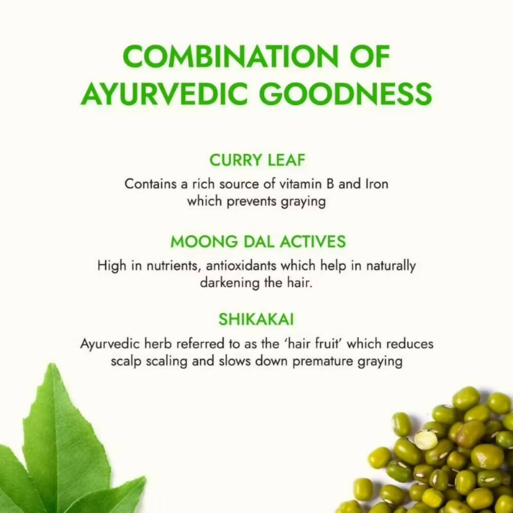 Kapiva Ayurveda Hair Rituals Curry Leaf Anti Grey Hair Oil