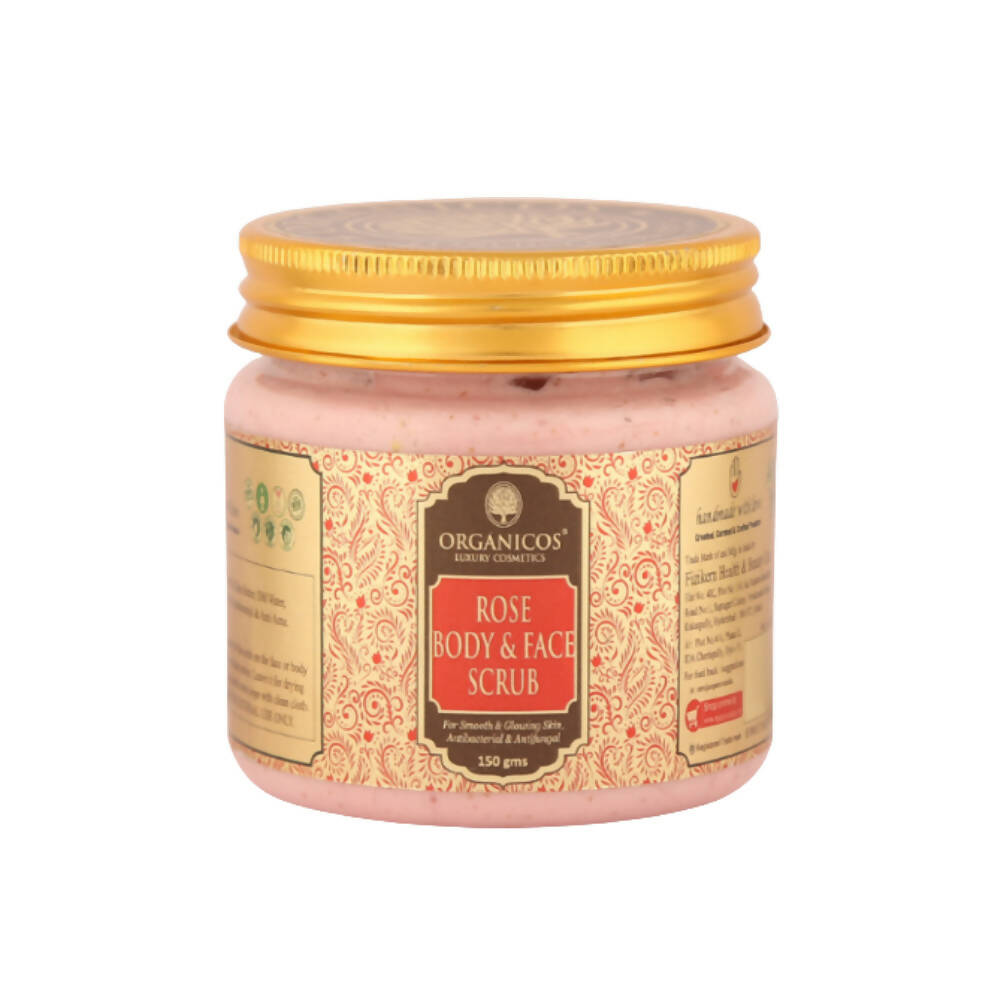 Organicos Rose Face & Body Scrub - BUDEN