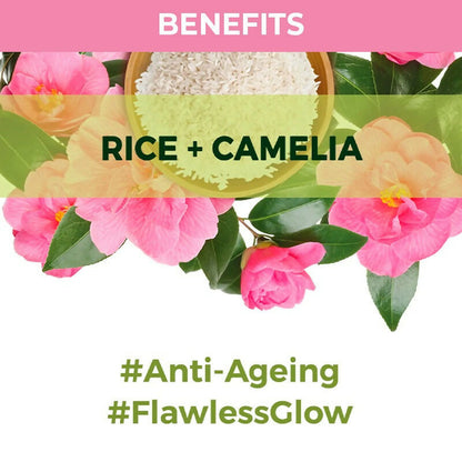 Nykaa Skin Secrets Exotic Indulgence Rice + Camellia Sheet Mask For Nourished & Radiant Skin
