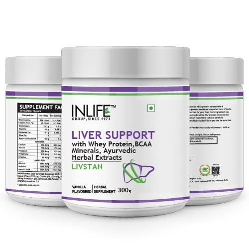 Inlife Liver Support Protein Powder Vanilla Flavour