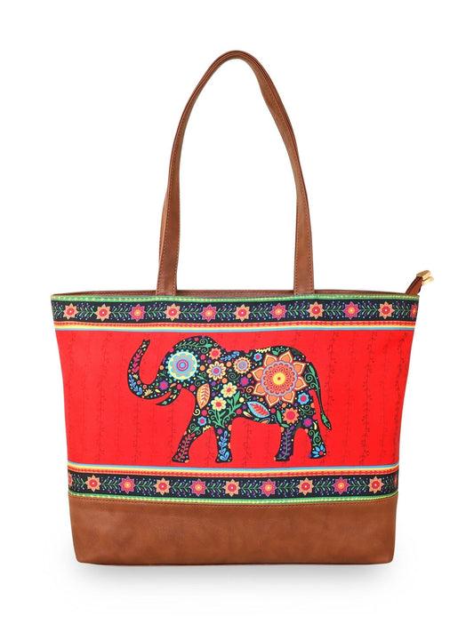 Sabhyata Elephant- Shoulder Bag - BUDEN