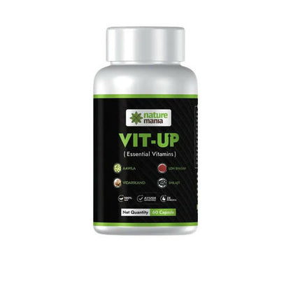 Nature Mania Vit-Up Capsules (Vit D & Vit B12 Multivitamin) -  USA 