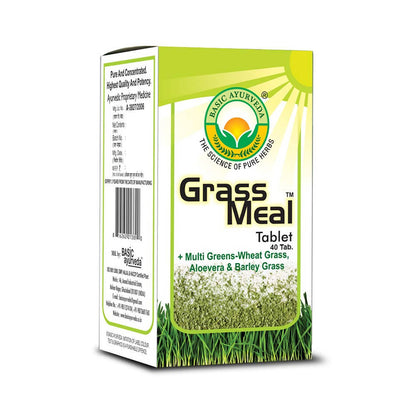 Basic Ayurveda Grass Meal Tablets