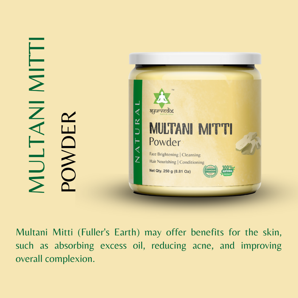 Ayurvedix Natural Multani Mitti Powder