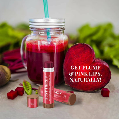 Just Herbs Tinted Beetroot Lip Balm SPF 20+