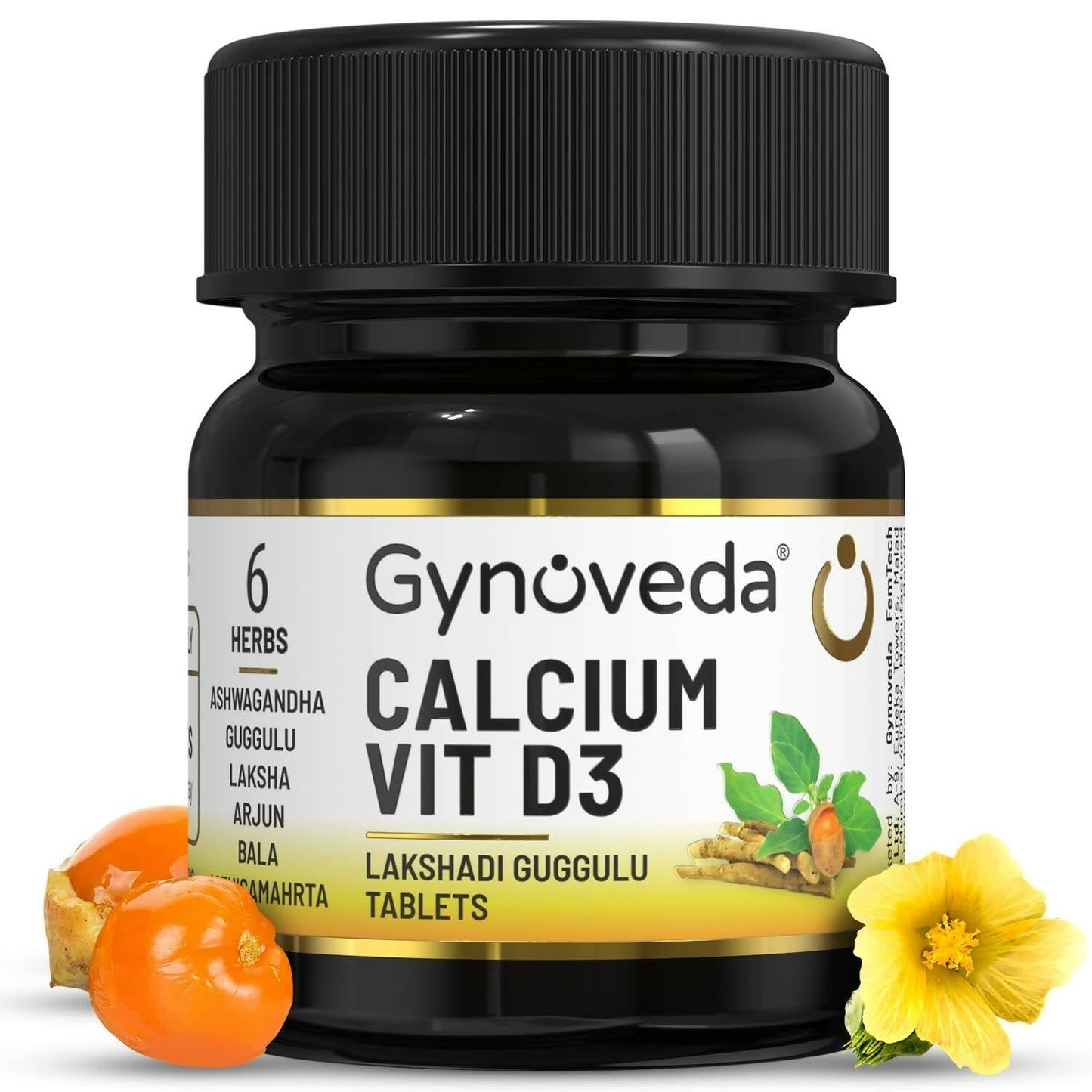 Gynoveda Calcium & Vitamin D3 Tablets