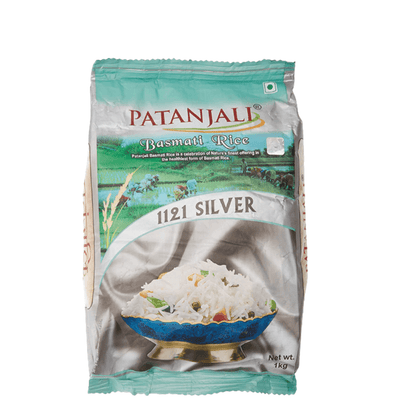 Patanjali Basmati Rice Silver (1 kg)