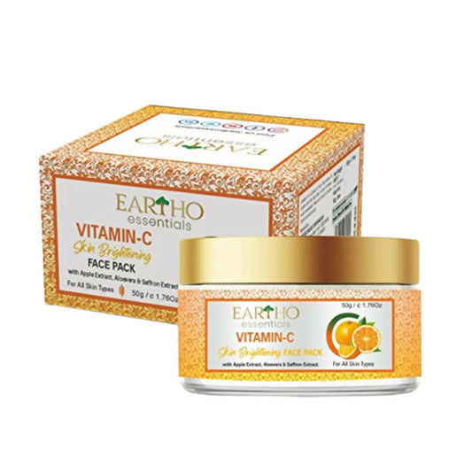Eartho Essentials Vitamin C Skin Brightening Face Pack - BUDNEN