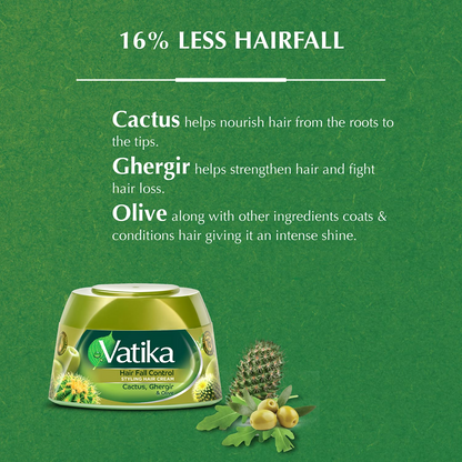 Dabur Vatika Naturals Hair Fall Control Styling Hair Cream