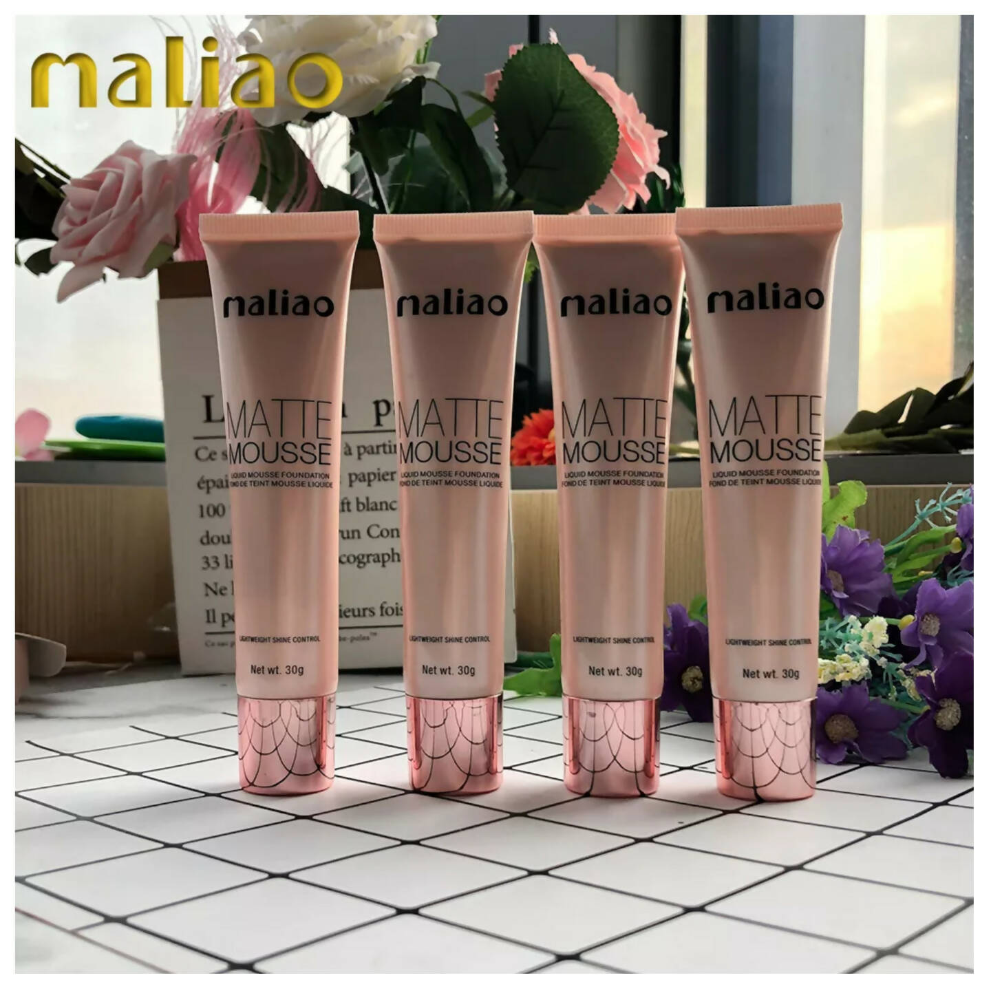 Maliao Professional Matte Look Matte Mousse Foundation