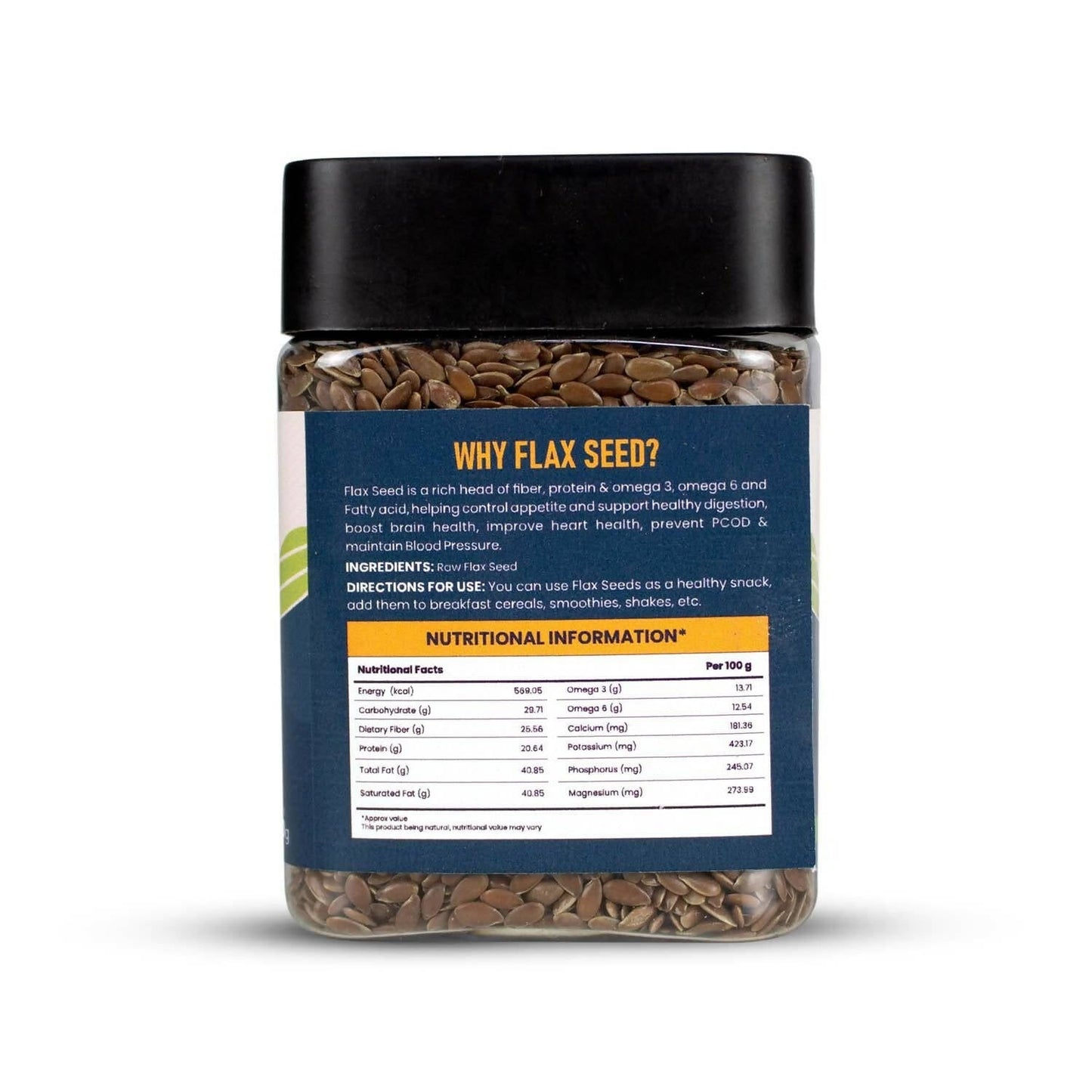 Upaveda Raw Flaxseed