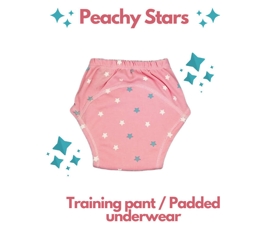 Kindermum Polka-Stars Set Of 2 Training Pants For Kids