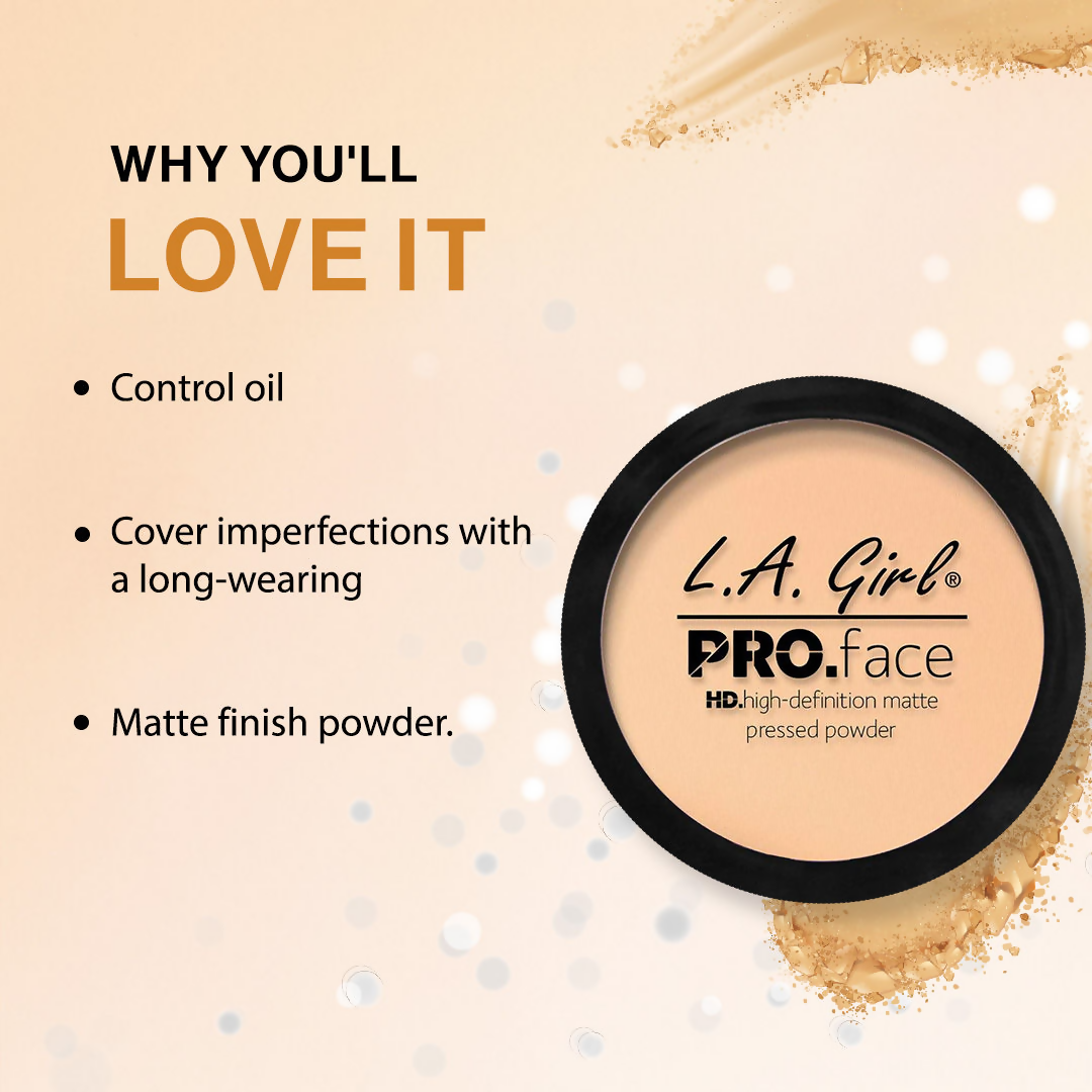 L.A. Girl HD PRO Face Pressed Powder - Porcelain