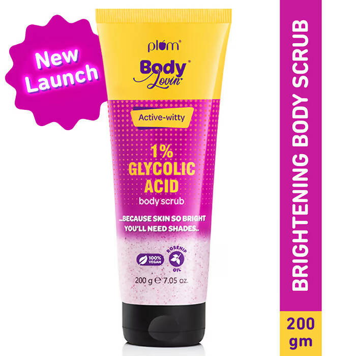 Plum BodyLovin Active-witty 1% Glycolic Acid Body Scrub