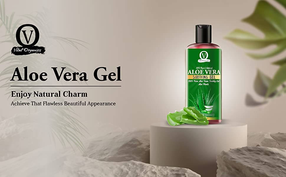 Vital Organics Aloe Vera Soothing Gel