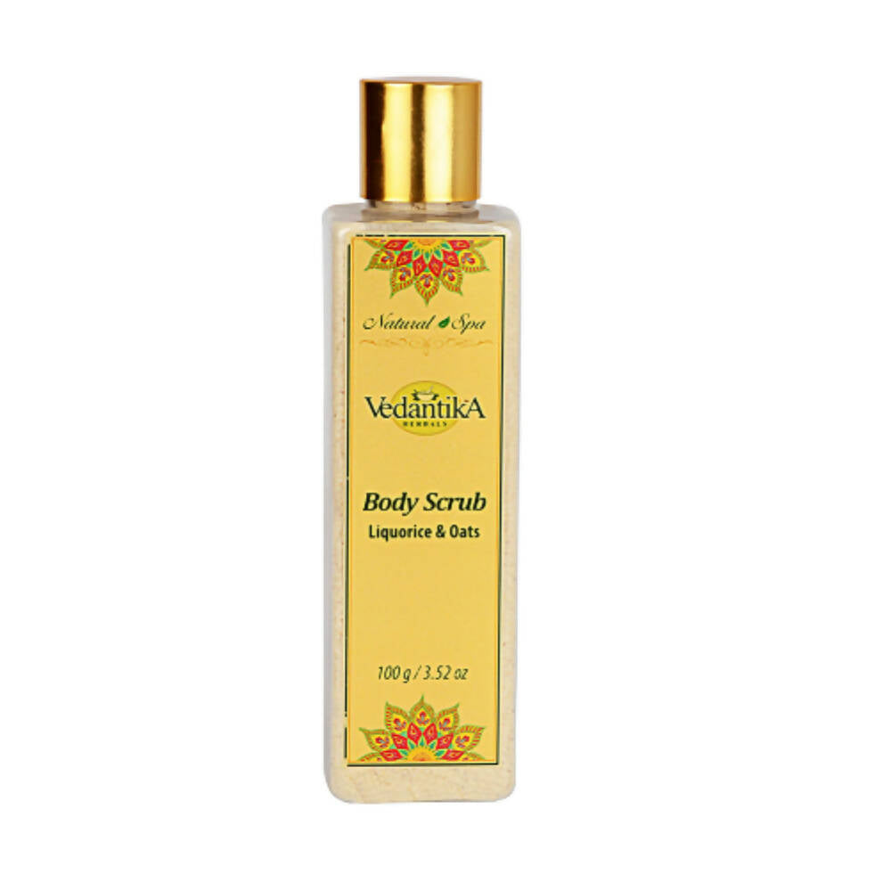Vedantika Herbals Body Scrub (Liquorice & Oats) - usa canada australia