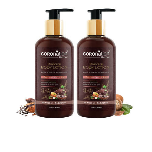 Coronation Herbal Cocoa and Shea Butter Body Lotion - usa canada australia