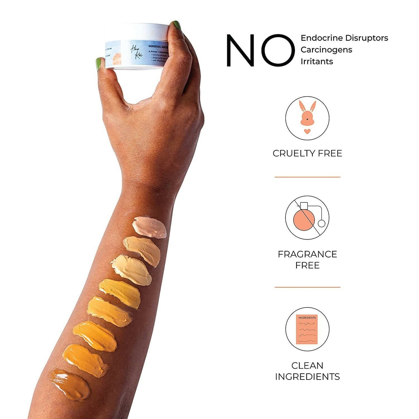 The Harkoi Mineral Matte Sunscreen - SPF 35 - Shade #7