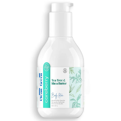 Careberry Tea Tree Oil & Shea Butter Nourishing Body Lotion