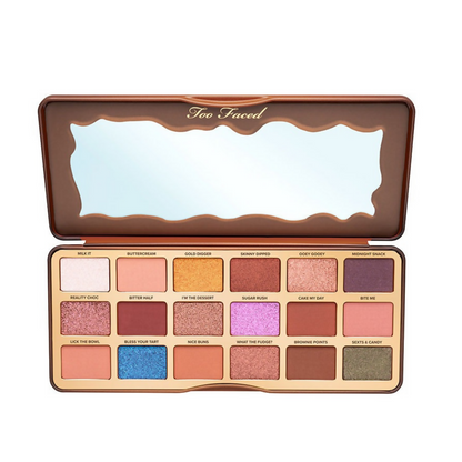 Too Faced Better Than Chocolate Cocoa-Infused Eye Shadow Palette - BUDNE