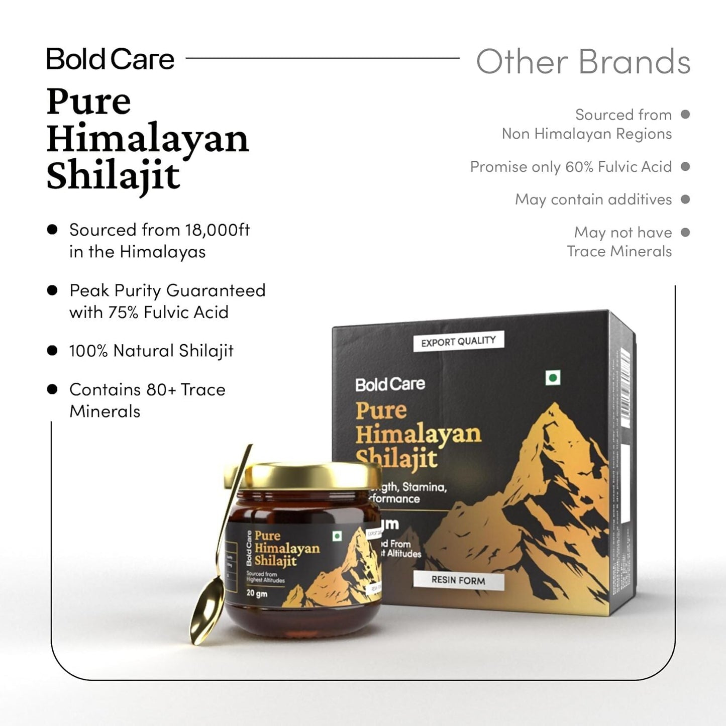 Bold Care Pure Himalayan Sj Resin
