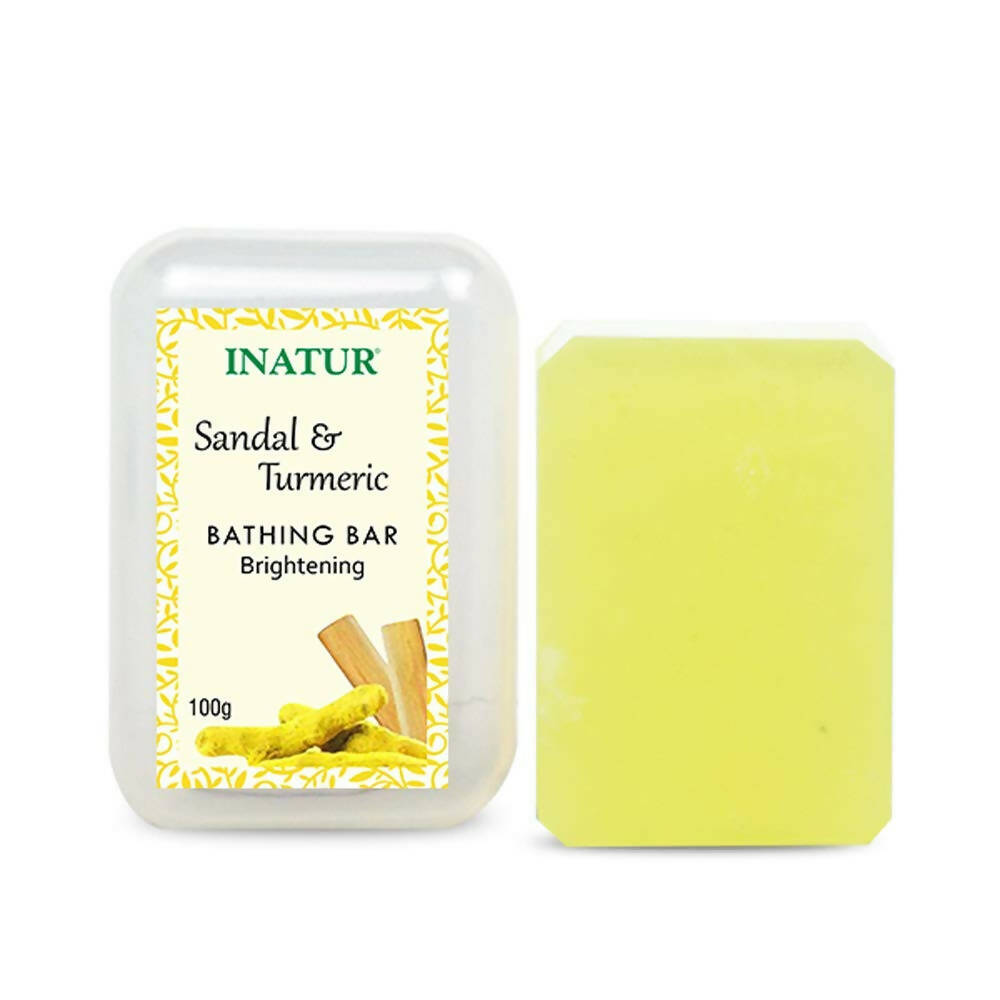 Inatur Sandal & Turmeric Bathing Bar