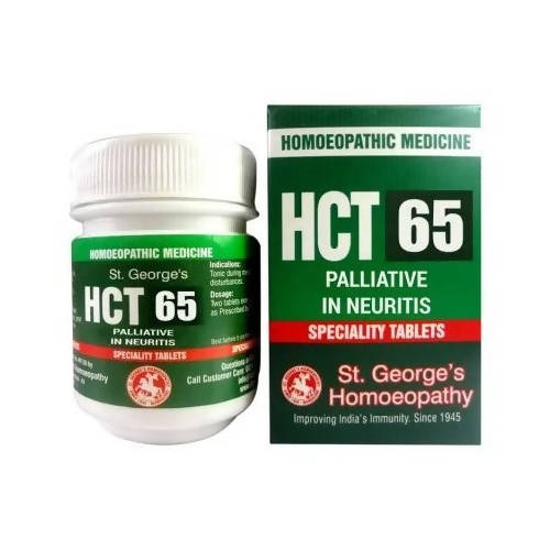 St. George's Homeopathy HCT 65 Tablets
