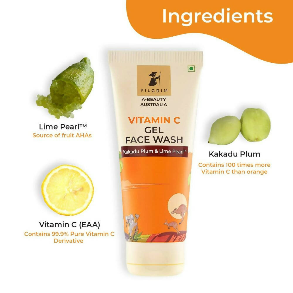 Pilgrim Australian Vitamin C Gel Face Wash