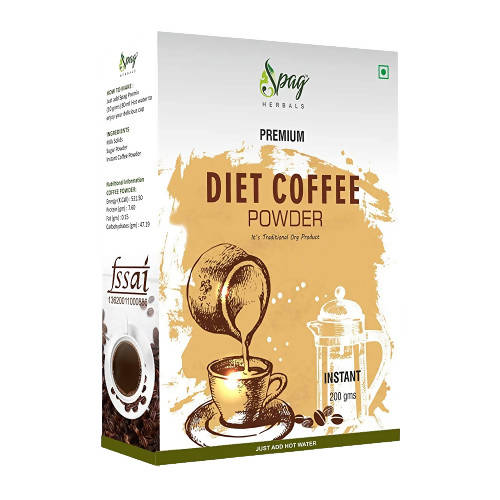 Spag Herbals Premium Instant Diet Coffee Powder - BUDNE