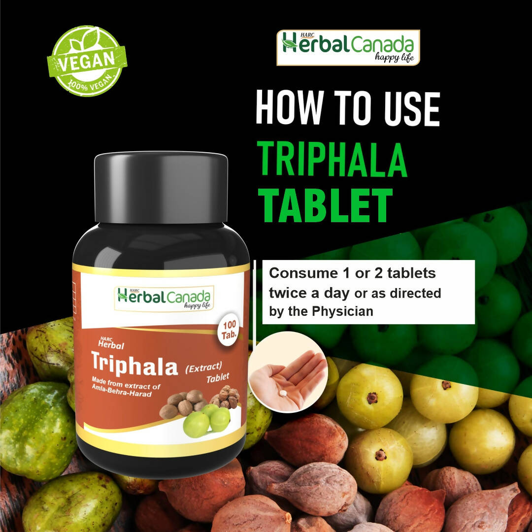 Herbal Canada Triphala Extract Tablets