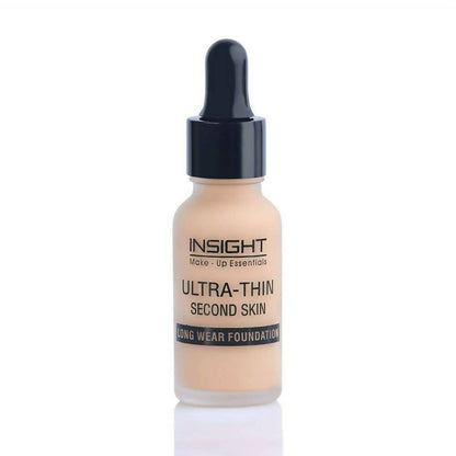 Insight Cosmetics Ultra-Thin Second Skin Long Wear Liquid, Creamnatural Foundation - Golden Honey