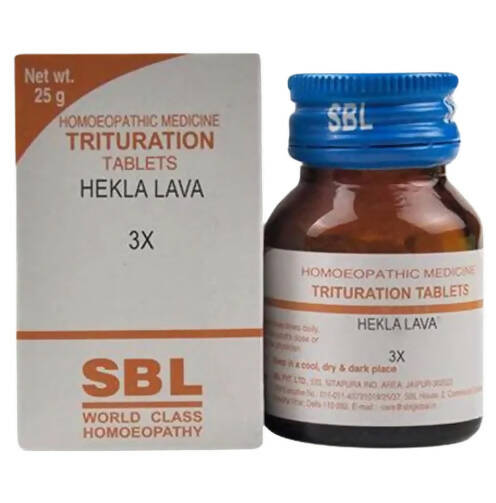 SBL Homeopathy Hekla Lava Trituration Tablets - BUDEN