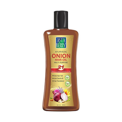Astaberry Ayurvedic Onion Hair Oil - Buy in USA AUSTRALIA CANADA