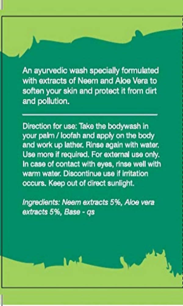 Siddhagiri's Satvyk Bath Spa Aloe Vera & Neem Bodywash