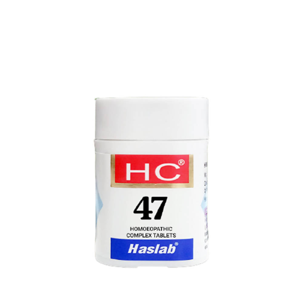 Haslab Homeopathy HC 47 Homoeo Vitamin-B Complex Tablet