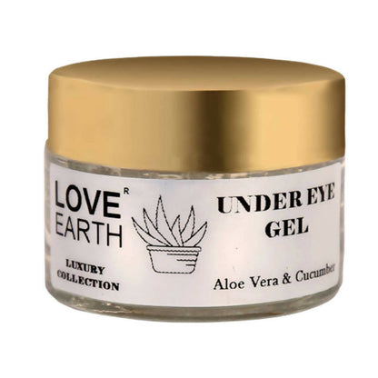Love Earth Under Eye Gel - Aloe Vera & Cucumber - usa canada australia