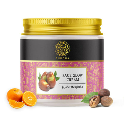 Buddha Natural Face Glow Cream - Helps Achieve an Instant White Glow and Shining, Bright Skin