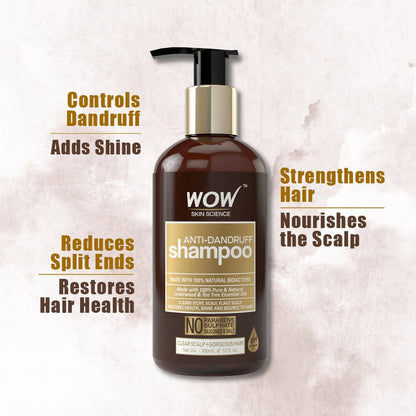 Wow Skin Science Anti-Dandruff Shampoo