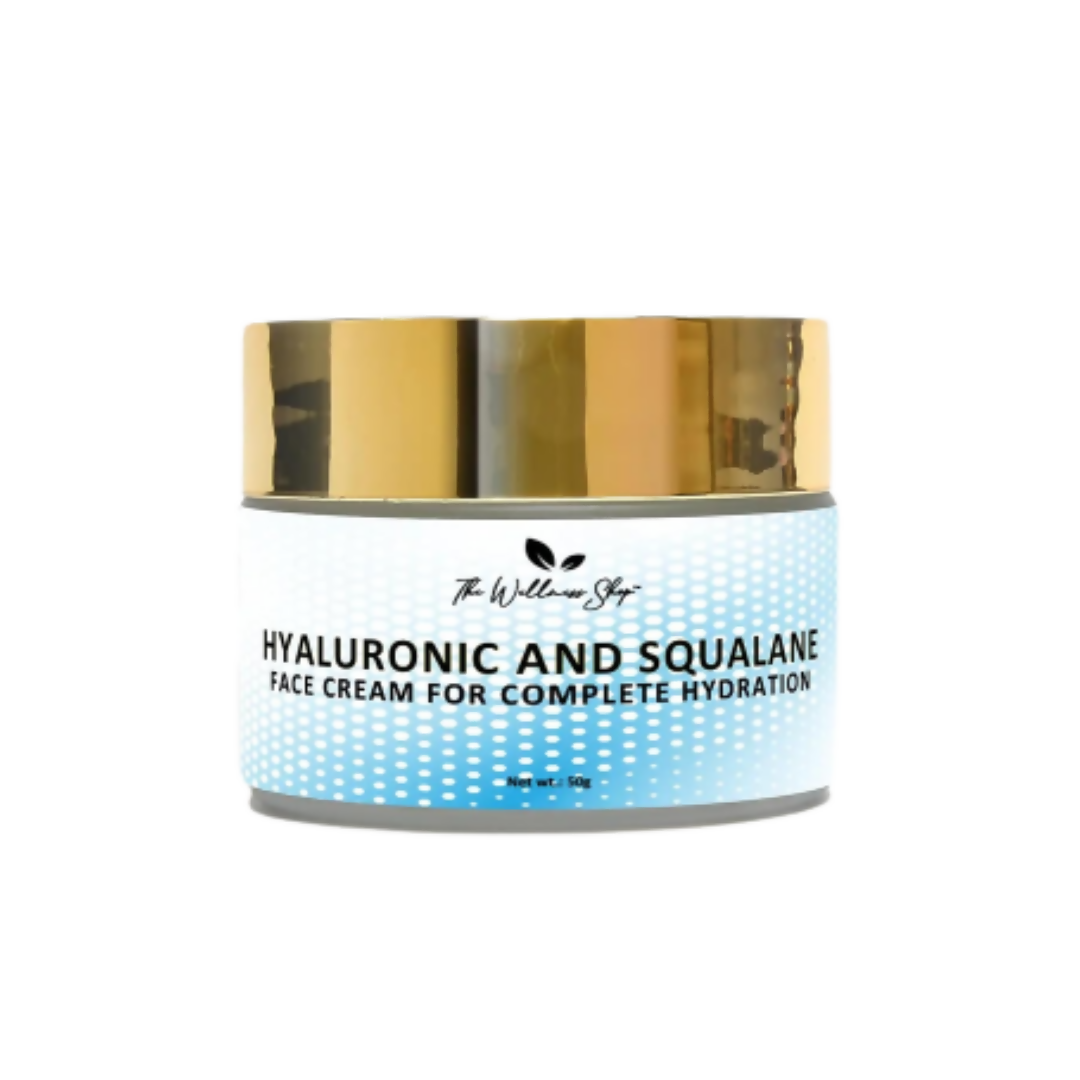 The Wellness Shop Hyaluronic And Squalane Face Cream - buy in USA, Australia, Canada
