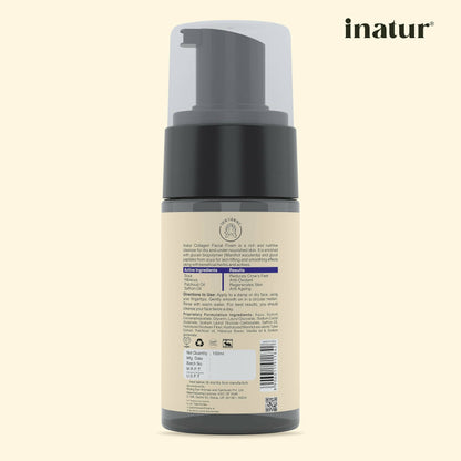 Inatur Collagen Foaming Face Wash