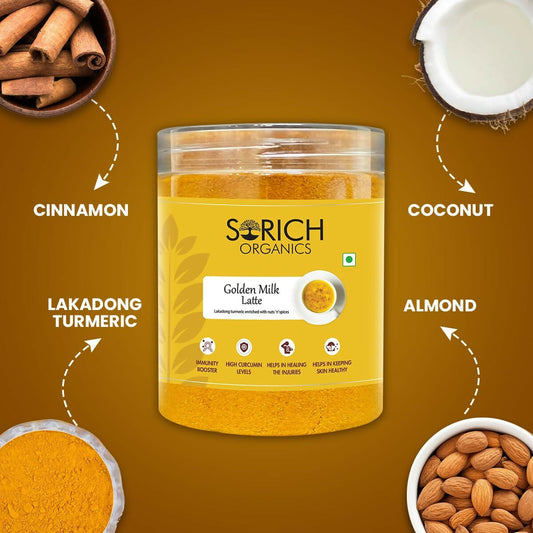 Sorich Organics Golden Milk Turmeric Latte Mix Powder